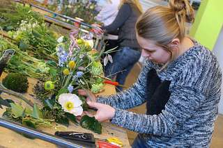 Floristen-Workshop mit Julia Erven auf dem Blumengrossmarkt Düsseldorf