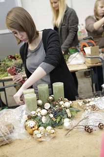 Workshops mit Julia Erven auf dem Blumengrossmarkt Düsseldorf