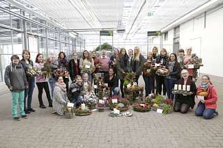 Workshops mit Julia Erven auf dem Blumengrossmarkt Düsseldorf
